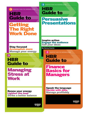cover image of The HBR Guides Collection (8 Books) (HBR Guide Series)